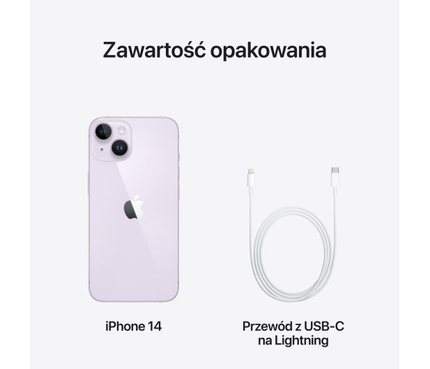 Apple iPhone 14 128GB Purple - 1070933 - zdjęcie 10